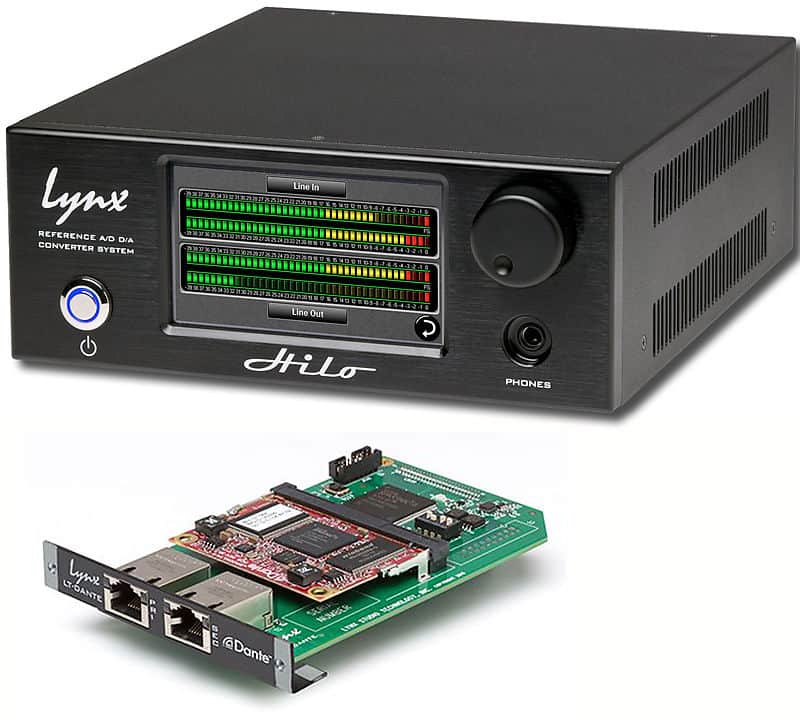 Lynx Hilo DNT Dante Converter - Black image 1