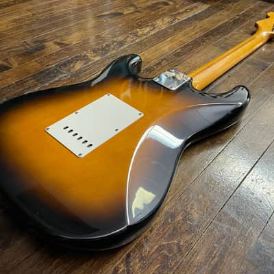 1989 Fender ST-54 Stratocaster 1954 Reissue Electric Guitar Sunburst MIJ 'F' Serial image 10