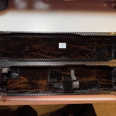 Wiseman traditional flute case 2015-18 - carbon-fibre effect finish image 4