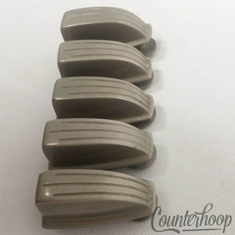 *Ludwig 5x Tom/Snare Drum Small Super Classic Lugs Nickel 1 1/4" Vintage 40s-50s image 1