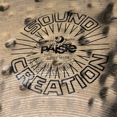 Paiste 22" Sound Creation Bell Ride Cymbal *VIDEO* 3520g 1980s image 3