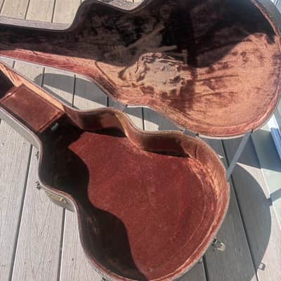 Vintage 1950’s Lifton 17 inch Archtop Guitar Case & Cover image 15