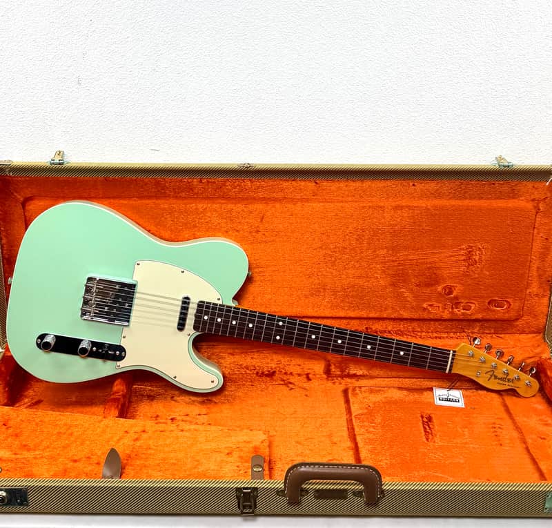 Fender American Vintage '62 AVRI Telecaster Custom 2011 - Surf Green image 1