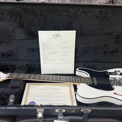 G&L U.S.A ASAT CLASSIC SEMI HOLLOW 2020 NOS - White image 1