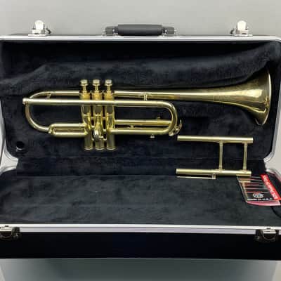 1930 Conn Pan American C Trumpet with B/Bb Slide Extension and new MTS Case! image 10