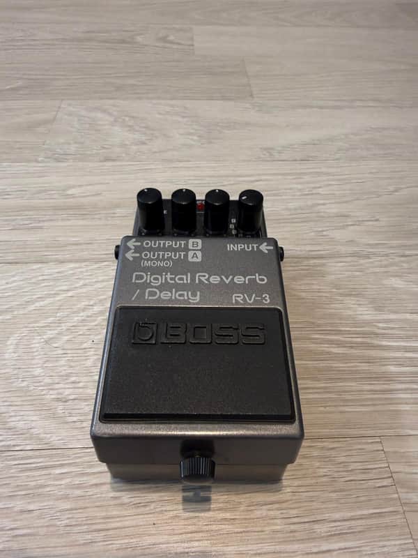Boss RV-3 Digital Reverb/Delay (Pink or Dark Gray Label) 1994 - 2002 - Grey image 1