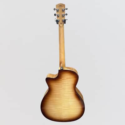 Alvarez AEG800CE Grand Auditorium Acoustic Electric Guitar - Shadow Burst image 11
