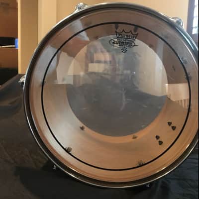 Yamaha Maple Custom 12" x 10" Tom Natural (Blonde) Gloss Finish Bronze Lugs image 4