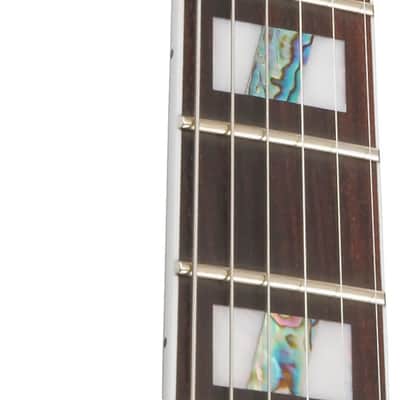 Ibanez RG653DX Prestige Electric Guitar, Rosewood Fingerboard, White Flat image 4