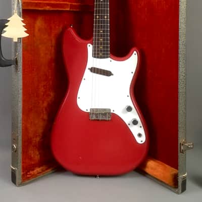 1961 Vintage Pre-CBS Fender USA Musicmaster Dakota Red Nitro True Relic 22.5” Short Scale 3/4 Guitar HSC 6.1 Lb image 10