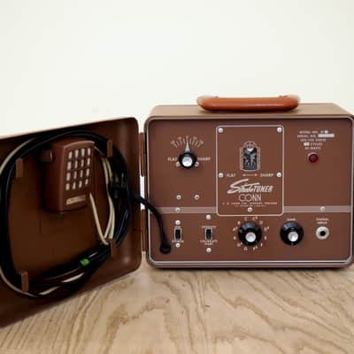 1960s Conn Strobotuner ST-6 Vintage Strobe Tuner Mint Time Capsule Collector Grade w/ Box, Manual image 2