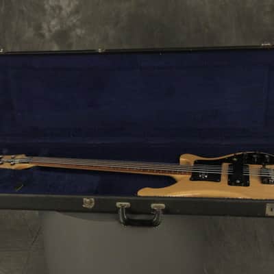 Rickenbacker 4003S/5 string Bass w/BLACK hardware 1990 Mapleglo image 21