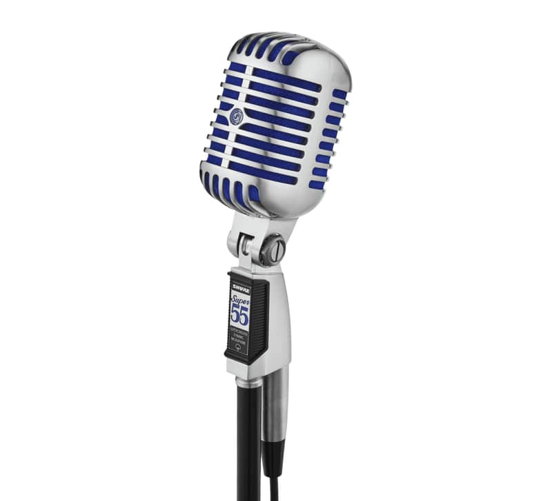 Shure Super 55 Deluxe Supercardioid Dynamic Microphone image 1