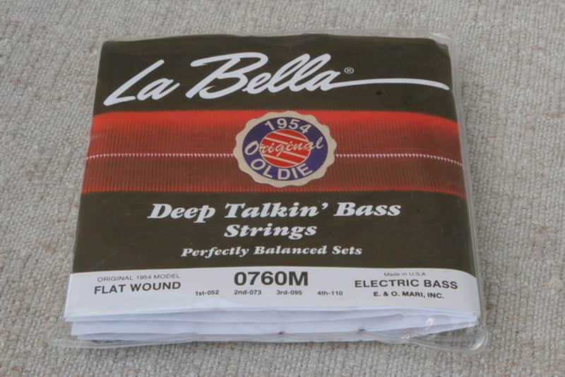 La Bella 760M James Jamerson electric bass strings image 1
