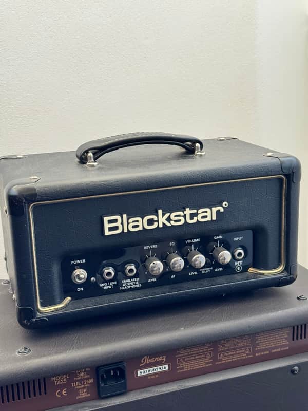 Blackstar HT-1RH 1-Watt Guitar Amp Head with Reverb 2010s - Black image 1