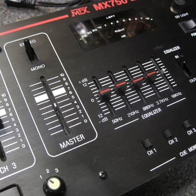 MTX MX750 DJ Mixer MX-750 image 5