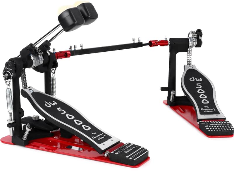 DW DWCP5002TDL3 5000 Series Turbo Double Bass Drum Pedal - Left-Handed image 1