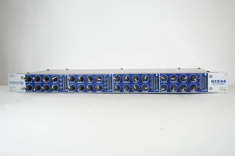 PreSonus GTX44 4-Channel Quad Professional Noise Gate/Expander image 1