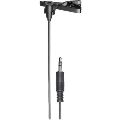 Audio-Technica ATR3350xiS Omnidirectional Condenser Lavalier Microphone - (B-Stock) image 1