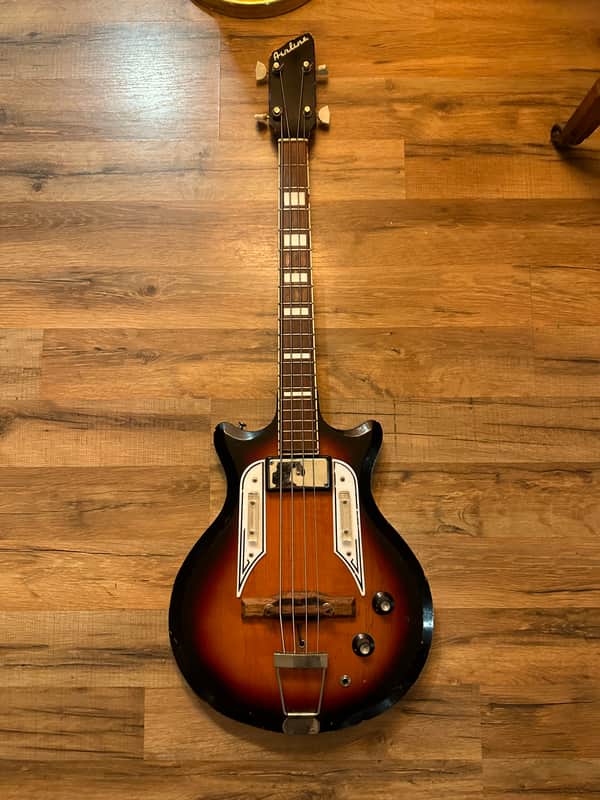 1960's Airline Sunburst Pocket Bass image 1