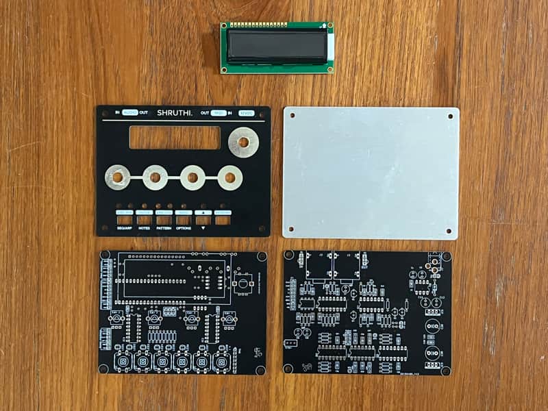 DIY Mutable Instruments Shruthi parts kit (2x PCB + 2x Panel + Screen) image 1