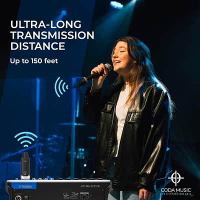 Coda Music Airsync Wireless XLR Transmitter & Receiver image 6