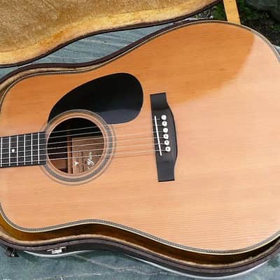 K Yairi YW400 1973 Natural Hand Made Japan Vintage +Hard Case image 1