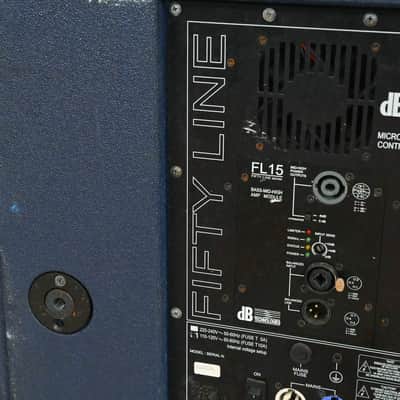 dB Technologies FL15 Fifty Line 15" Active Mid-Bass PA Speaker CG01TH3 image 7