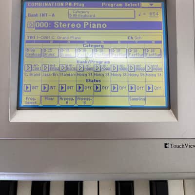 Korg Triton Studio 88-Key 120-Voice Polyphonic Workstation 2002 - 2005 - Silver image 1