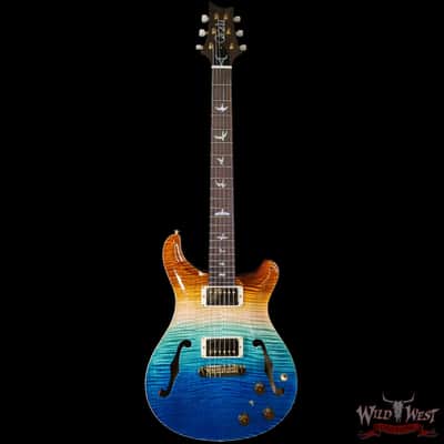 PRS Wild West Guitars 25th Anniversary Limited Run Wood Library Artist Package Hollowbody II Piezo Beach Fade (Private Stock Color) 5.50 LBS (US Only / No International Shipping) image 15