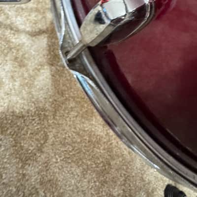 Pearl Forum Series Floor Tom Red Burgundy 16" W/ legs image 6