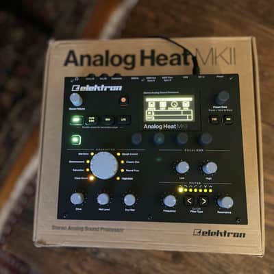 Elektron Analog Heat MKII Stereo Processor with USB Interface 2018 - Black image 1