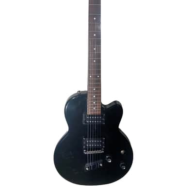 De Armond 90s Electric Guitar (M-65) - Black - In-House Adjusted image 1