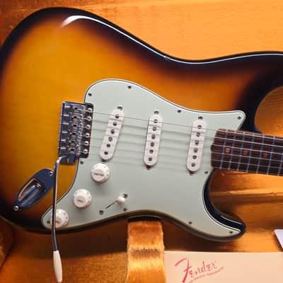 Fender American Vintage ’59 Stratocaster 2017 – 3-Tone Sunburst – Van Zandt True Vintage + Original Pickups image 2