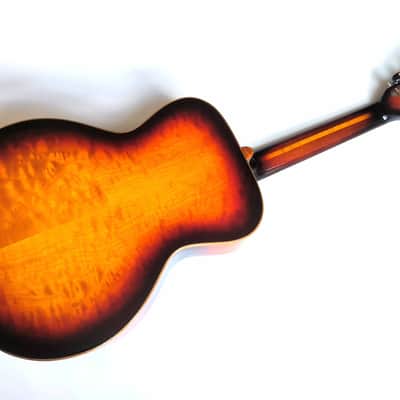 (made in Ukraine) Buran Custom Hi-End Resonator Guitar '2024 Vintage Sunburst w/case image 10