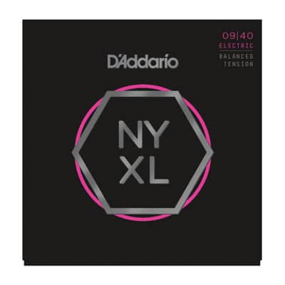 D'Addario NYXL 09-40BT Carbon Steel Alloy - Electric Guitar Strings image 1