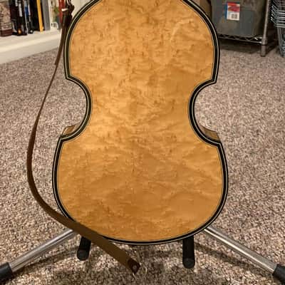 Left-Handed Hofner Deluxe Bass 5000/1 w/OHSC - Mint Condition image 4