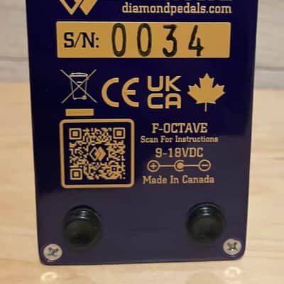 Diamond F-Octave (4-Knob) 2025 - Present - Purple image 3