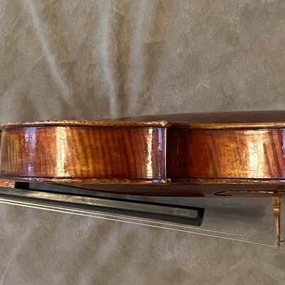 Jay Haide Modèle artistique à l’ancienne 2008 - Antiqued and JohnPaul nickel-mounted Brazil wood viola bow image 11