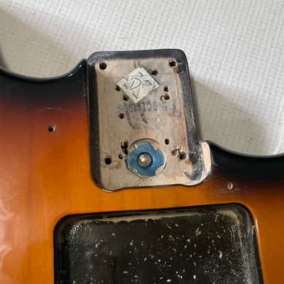 1996 USA Fender American Stratocaster 3TS 3 Tone Sunburst Guitar Body 2 Post Tremolo Ready image 10