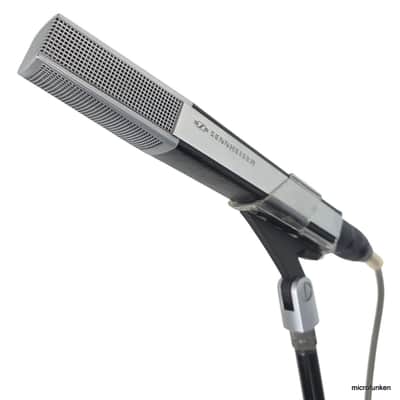 Sennheiser MD441-2 ✓Serviced 80s Vintage Dynamic Microphone. Clip. Case. XLR. MD 441 image 9
