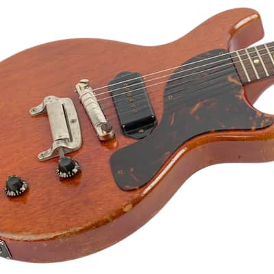 1959 Gibson Les Paul Junior Double Cut Faded Cherry #931004 image 2