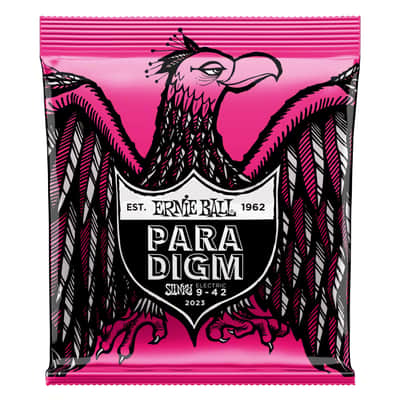 Ernie Ball Paradigm Super Slinky 9-42 Electric Guitar Strings - 2023 image 2