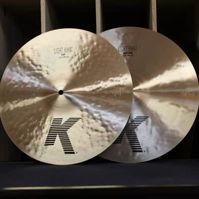 Zildjian 14" K Light Hi-Hats image 1