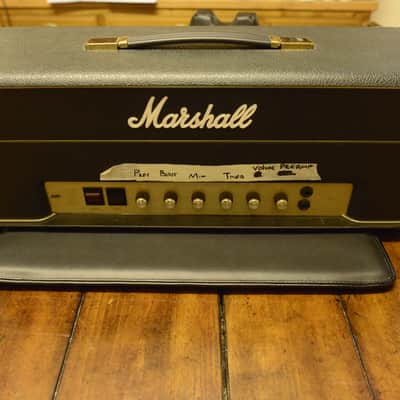 Marshall JMP 50 Watt 1978 Celebrity ARTIST owned Dan Hawkins of The Darkness Recording  Guitar Amp image 1