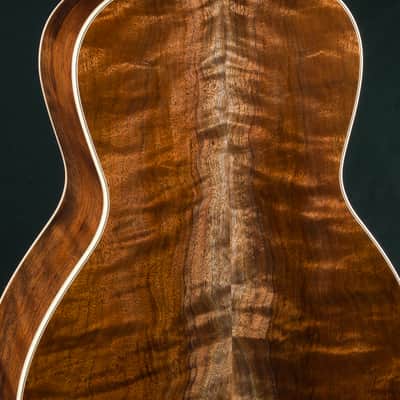 Bourgeois L-DBO 12-Fret Artist Custom Figured Walnut and Aged Tone Bearclaw Sitka Spruce Sunburst NEW image 17
