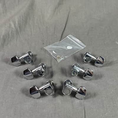 1970s Schaller M6 Split Shaft 3 + 3 Tuning Machines image 1