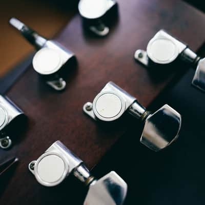 1970s Morris W-50 – Made in Japan | Rare 3-Piece Back | Martin D-45 Style | Good Condition | Hard Case image 22