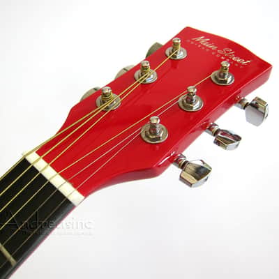 Dreadnought Rebel Flag Acoustic Guitar image 5