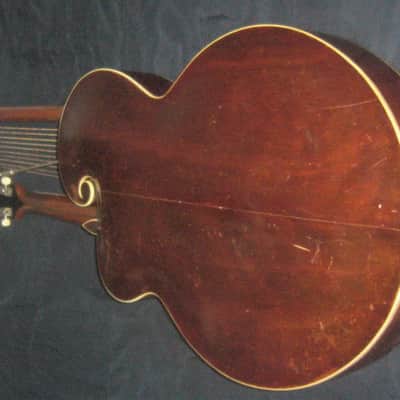 Gibson Model U Harp-Guitar 1916 Cherry Sunburst Kalamazoo, Michigan USA image 22